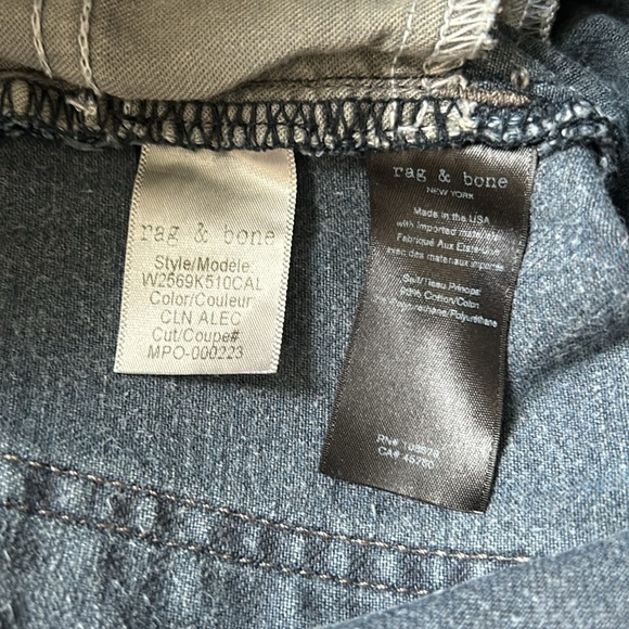 Rag & Bone ANKLE CIGARETTE ankle high rise - Picture 7 of 8